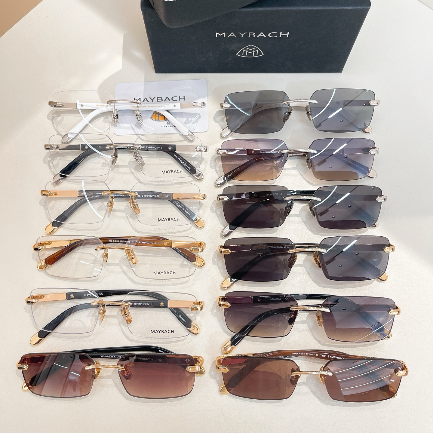 MAYBACH迈巴赫⚜️⚜️⚜️MODEL：THE SYMP HONY II ⚜️⚜️⚜️SIZE：57