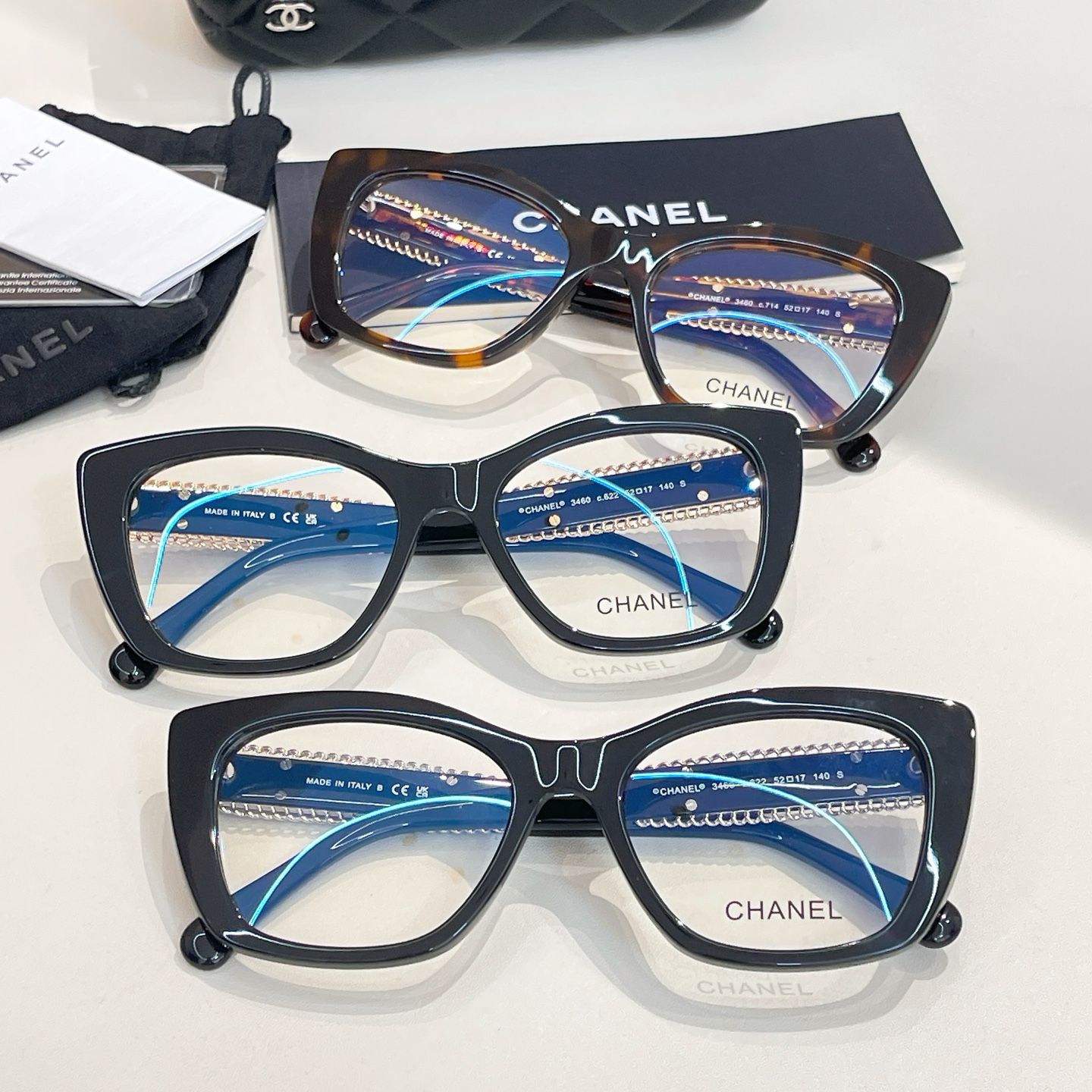 CHANE*🌸🌸🌸MODEL：3460 🌸🌸🌸SIZE：52口17-140🌸🌸🌸