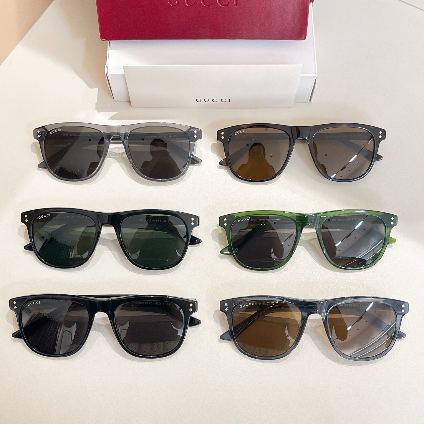 GUCC*🐝🐝🐝MODEL：GG1893S🐝🐝🐝SIZE：53口18-145🐝🐝🐝