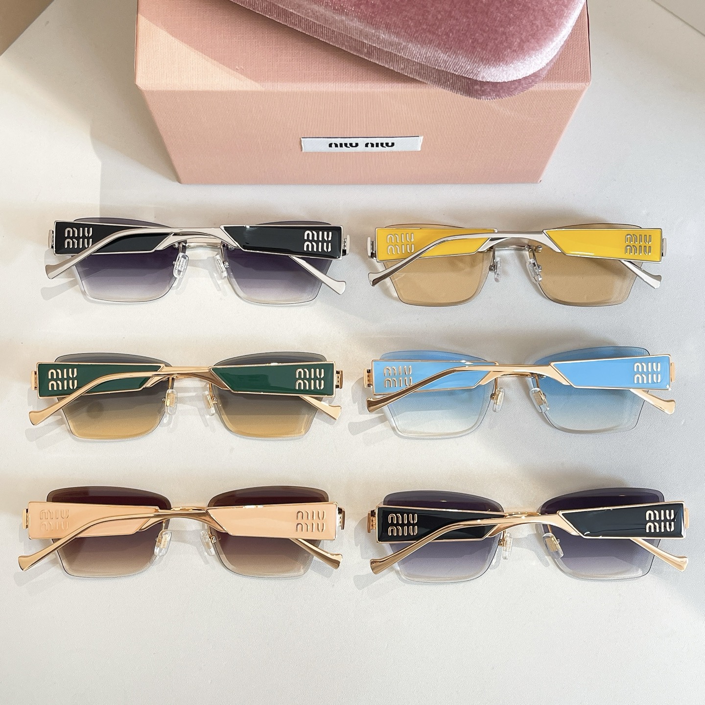 MIU MI*🎀🎀🎀MODEL:MU 1710LV 🎀🎀🎀SIZE：56口17-145🎀🎀🎀