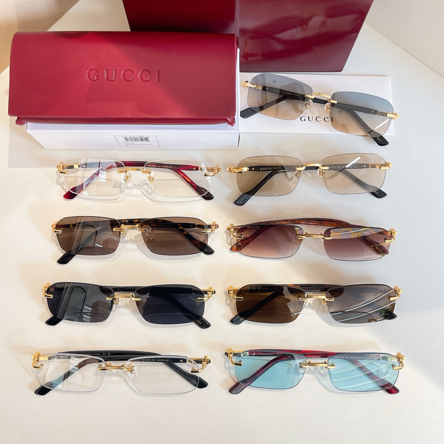 GUCC*🐝🐝🐝MODEL：GG1221S🐝🐝🐝SIZE：56口16-140🐝🐝🐝