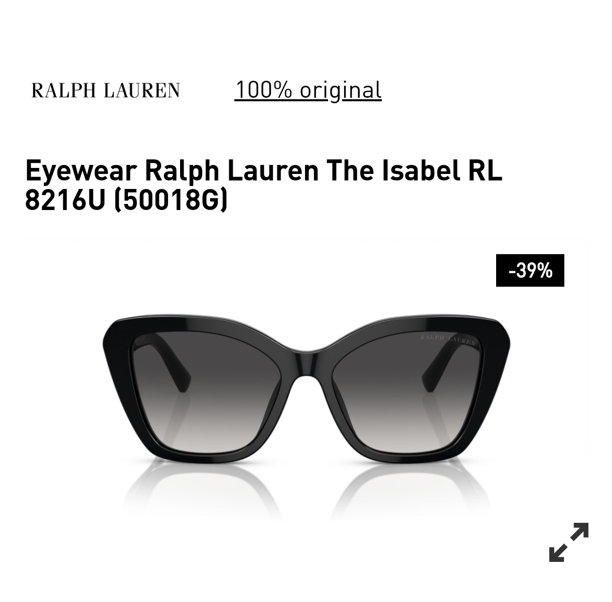 RALPH LAUREN🌟🌟🌟MODEL:RL8216U🌟🌟🌟SIZE：55口17-145🌟🌟🌟