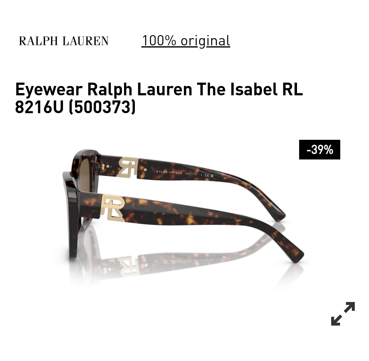 RALPH LAUREN🌟🌟🌟MODEL:RL8216U🌟🌟🌟SIZE：55口17-145🌟🌟🌟