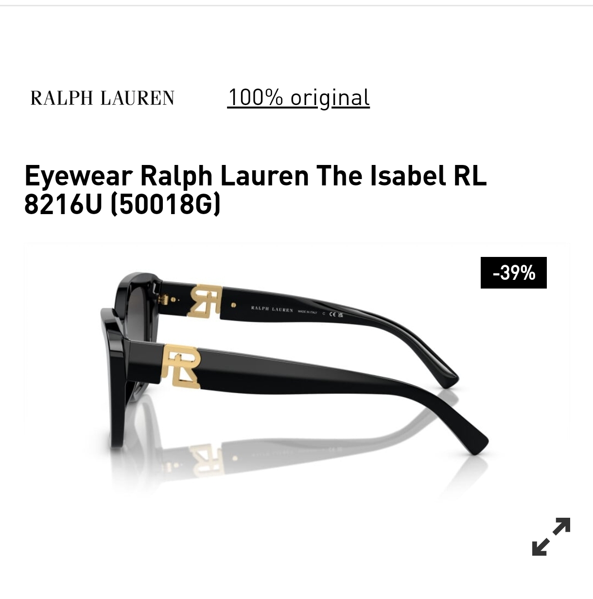 RALPH LAUREN🌟🌟🌟MODEL:RL8216U🌟🌟🌟SIZE：55口17-145🌟🌟🌟