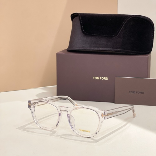 Tom Ford TF0590 Optical Glasses, Size 51-21-145, Clear Frame, Luxury Eyewear 1 Tom Ford TF0590 Optical Glasses, Size 51-21-145, Clear Frame, Luxury Eyewear