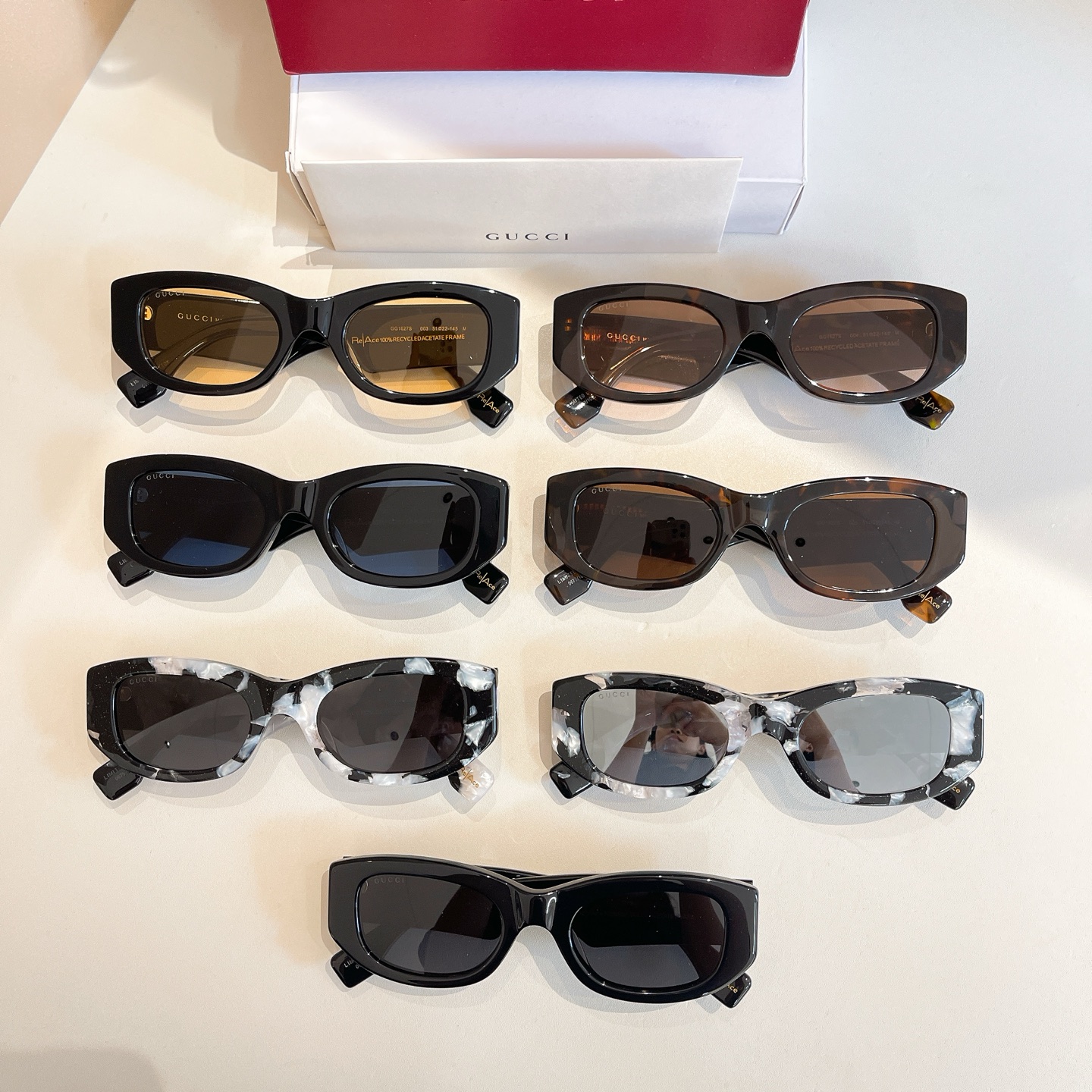 GUCC*🐝🐝🐝MODEL：GG1627S🐝🐝🐝SIZE：51口22-145🐝🐝🐝