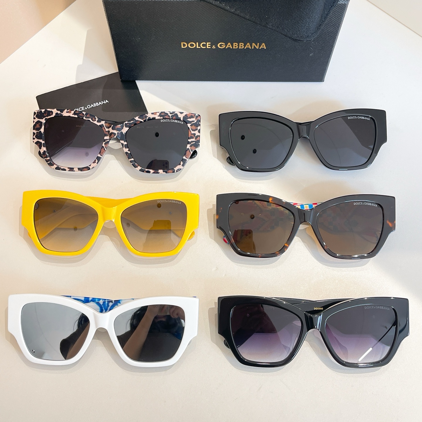 DOLCE & GABBAN*🌟🌟🌟MODEL：DG6680🌟🌟🌟SIZE:55口17-142🌟🌟🌟