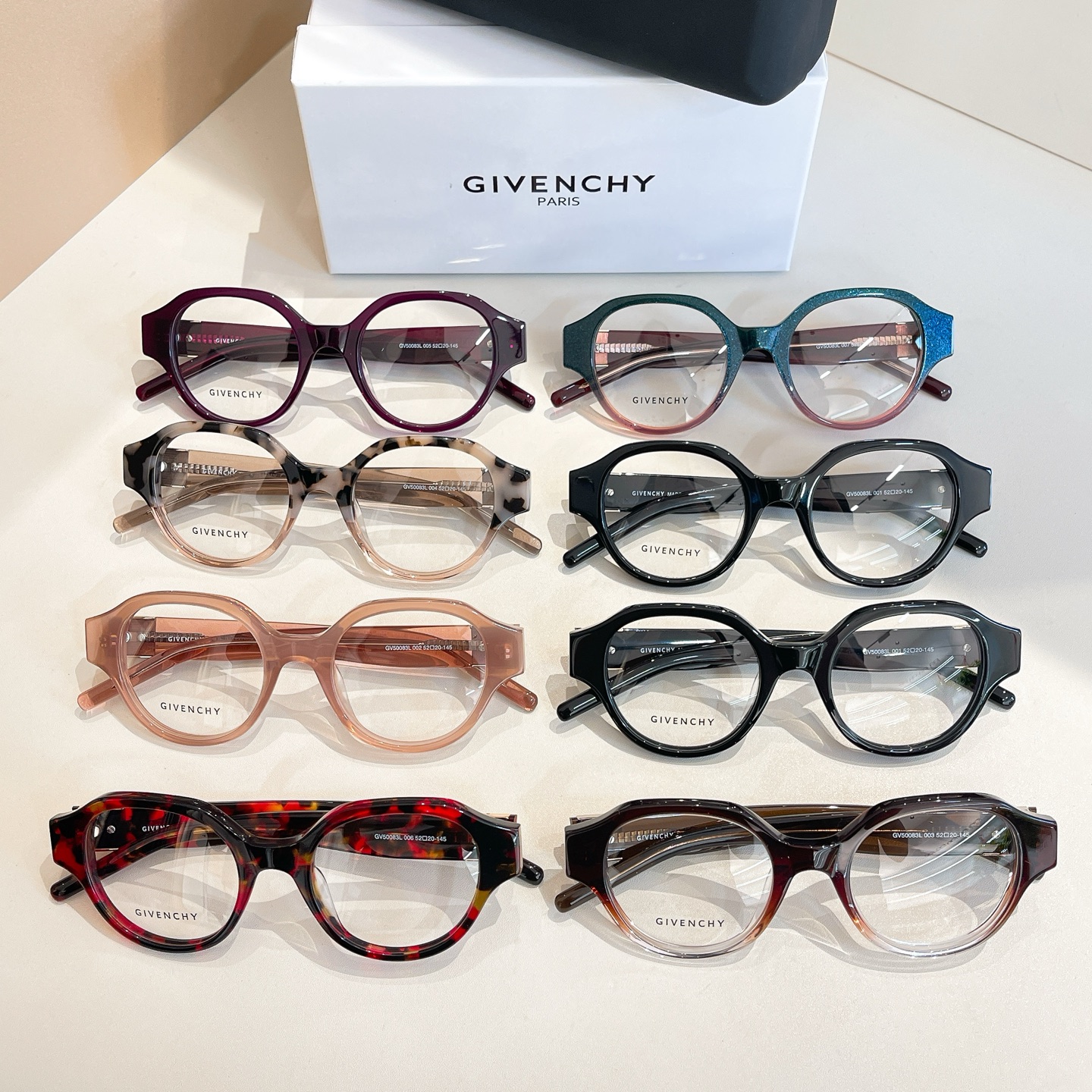 GIVENCH*⭐️⭐️⭐️MODEL：GV50083L⭐️⭐️⭐️SIZE：52口20-145⭐️⭐️