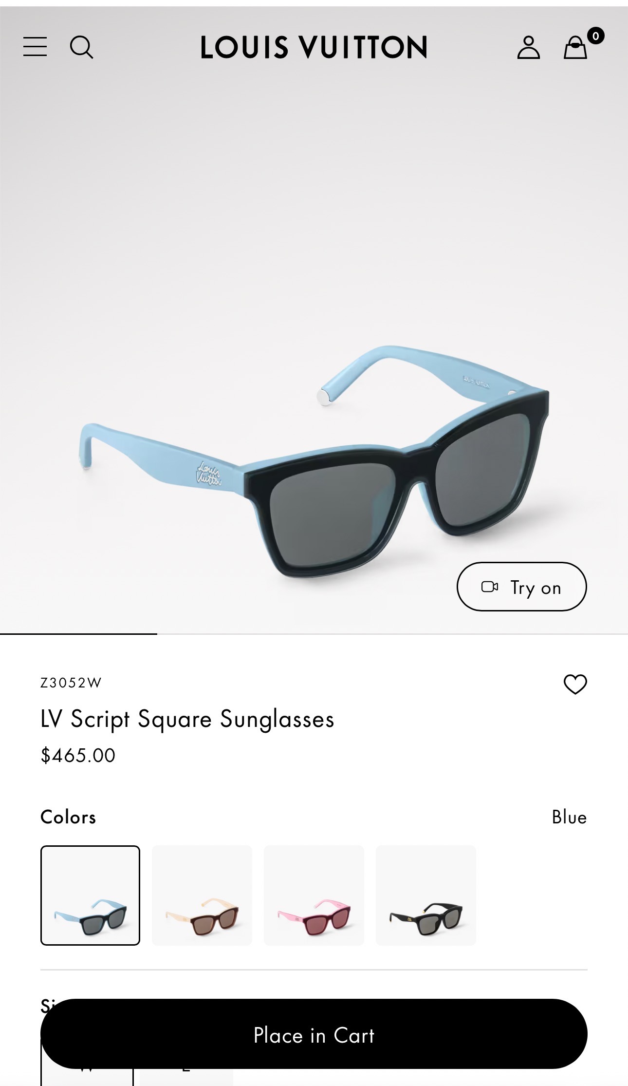 Louis Vuitton LOUIS VUITTO*太阳眼镜