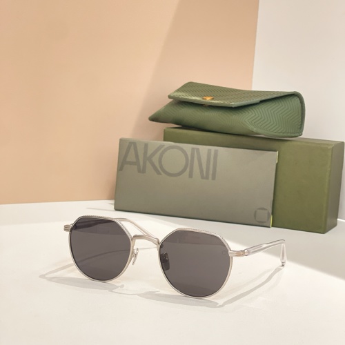 AKONI AKS-522 Octagon Sunglasses | 5020-142 Size, Includes Box 7 AKONI AKS-522 Octagon Sunglasses | 5020-142 Size, Includes Box