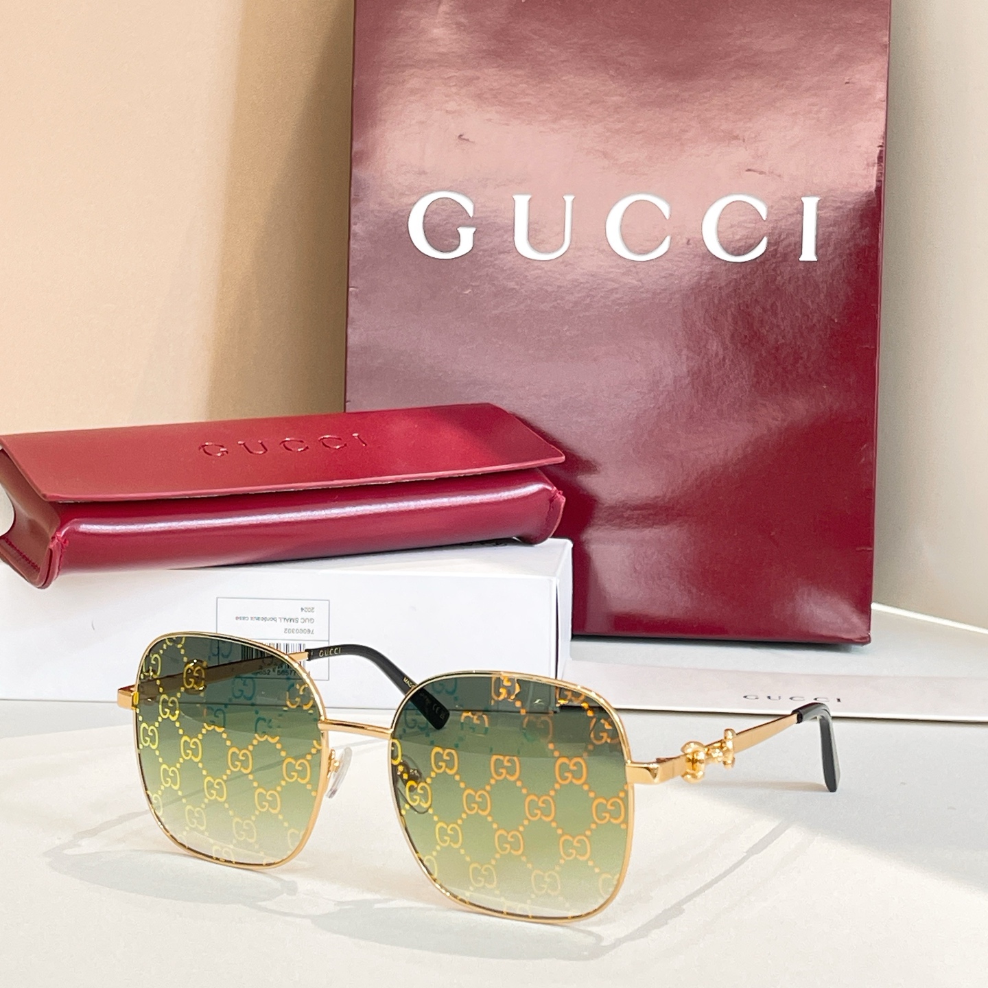 GUCC*🐝🐝🐝MODEL：GG 2053S🐝🐝🐝SIZE：58口18-145🐝🐝🐝