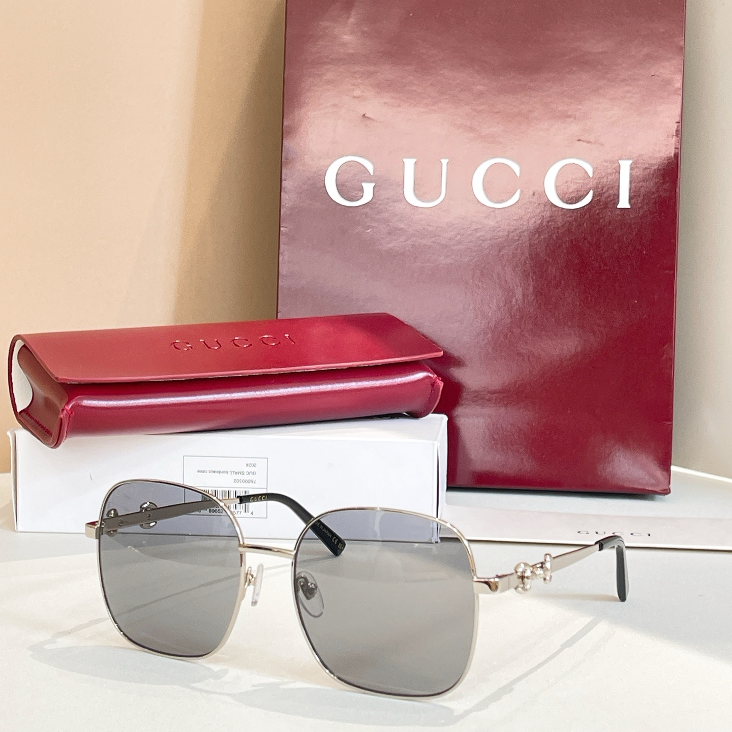 GUCC*🐝🐝🐝MODEL：GG 2053S🐝🐝🐝SIZE：58口18-145🐝🐝🐝