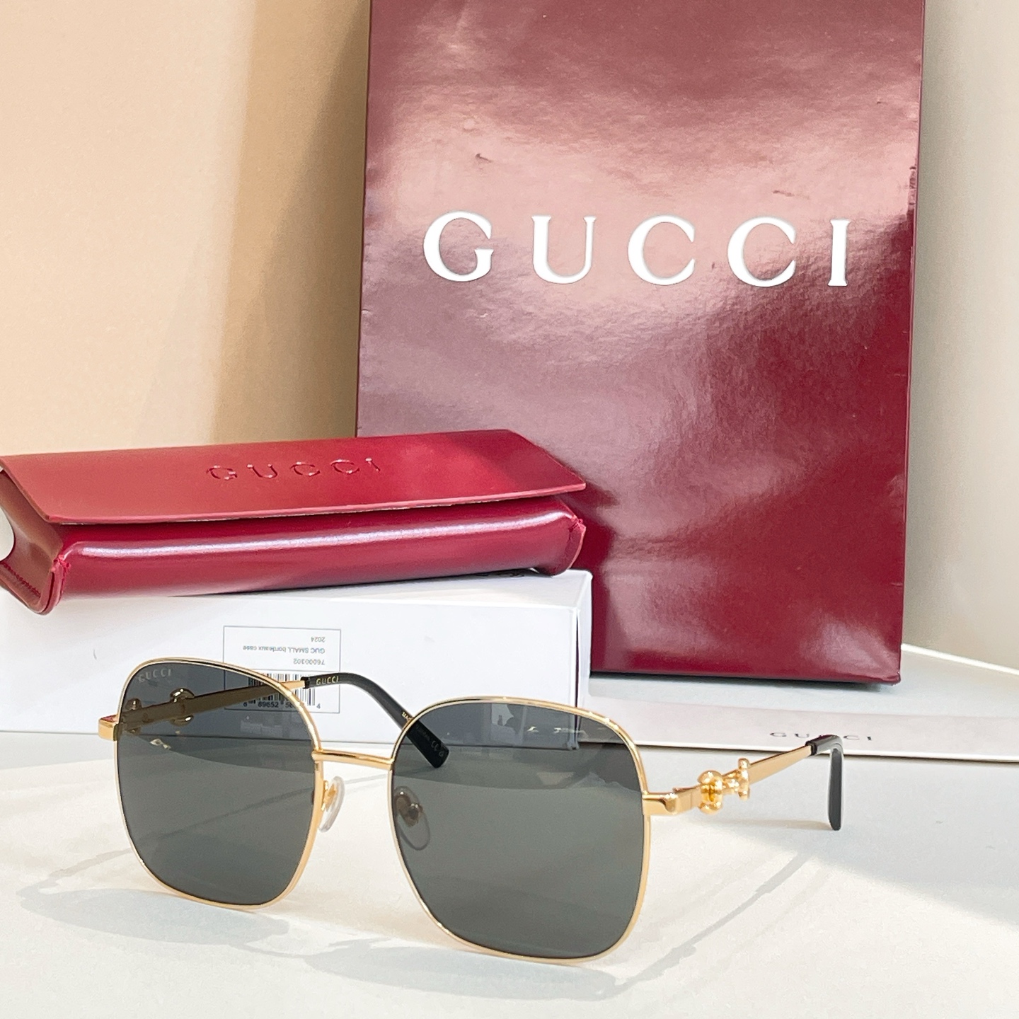 GUCC*🐝🐝🐝MODEL：GG 2053S🐝🐝🐝SIZE：58口18-145🐝🐝🐝