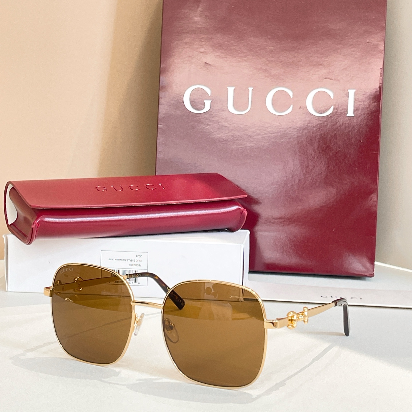 GUCC*🐝🐝🐝MODEL：GG 2053S🐝🐝🐝SIZE：58口18-145🐝🐝🐝