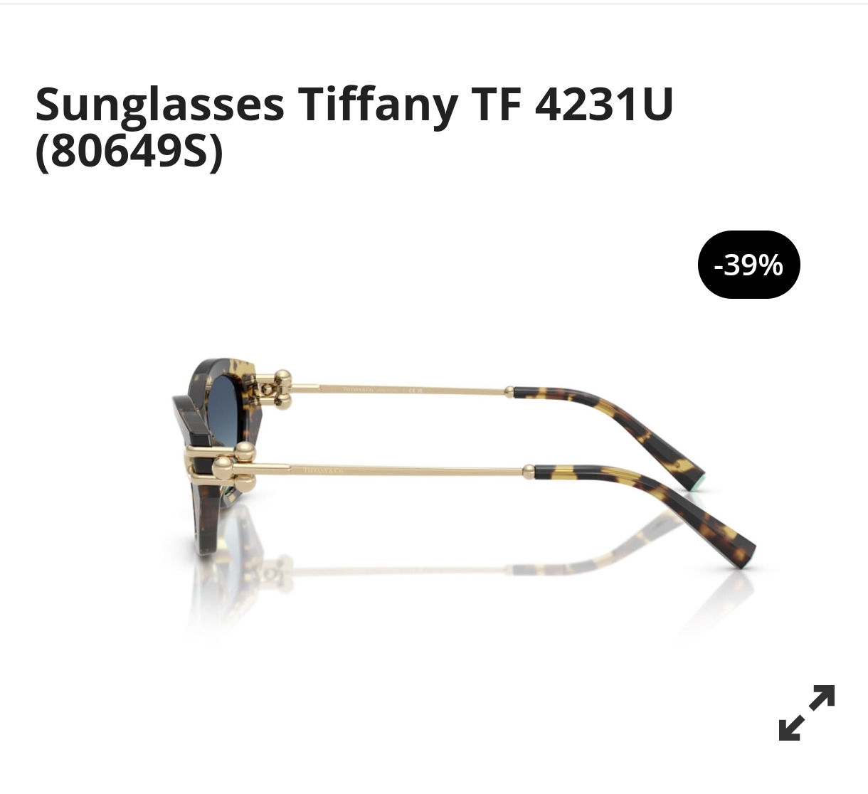 TIFFANY&Co.✨✨✨MODEL：TF4231U ✨✨✨ SIZE：53口16-140✨✨✨