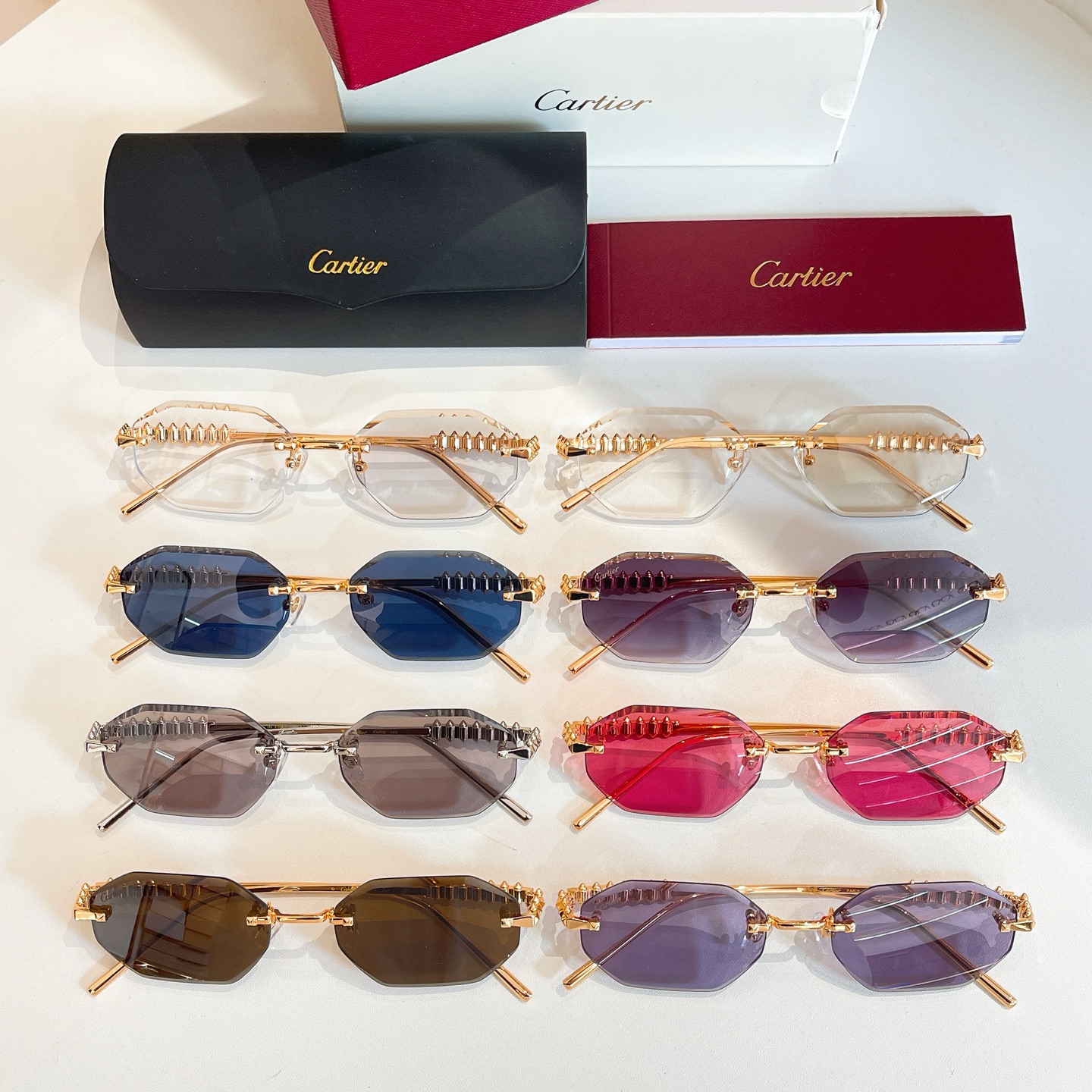 Cartie*✨✨✨MODEL：CT0703S✨✨✨SIZE: 140✨✨✨太阳镜，变色片