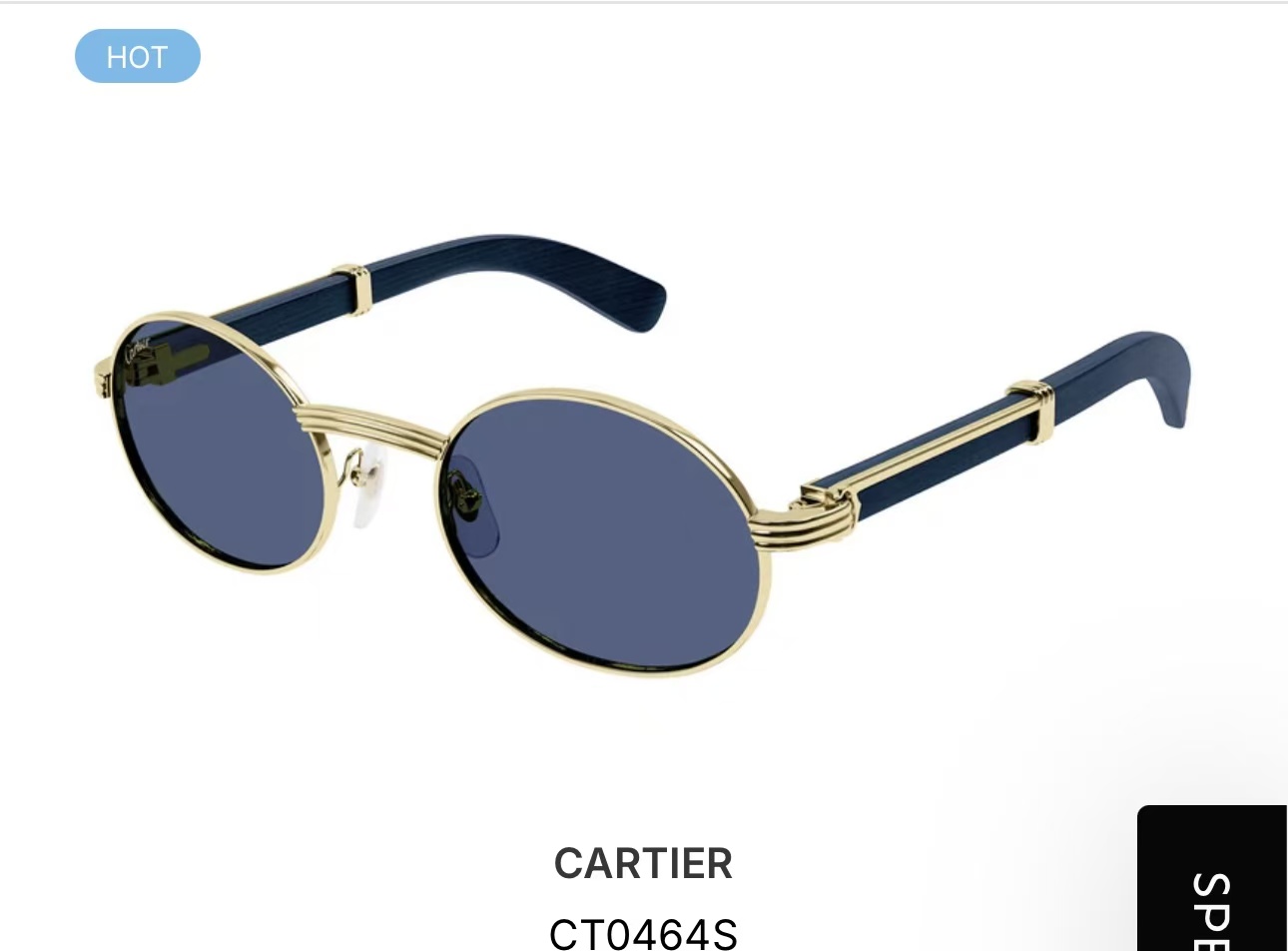 Cartie*✨✨✨MODEL：CT0464S✨✨✨SIZE: 145✨✨✨太阳镜，变色片
