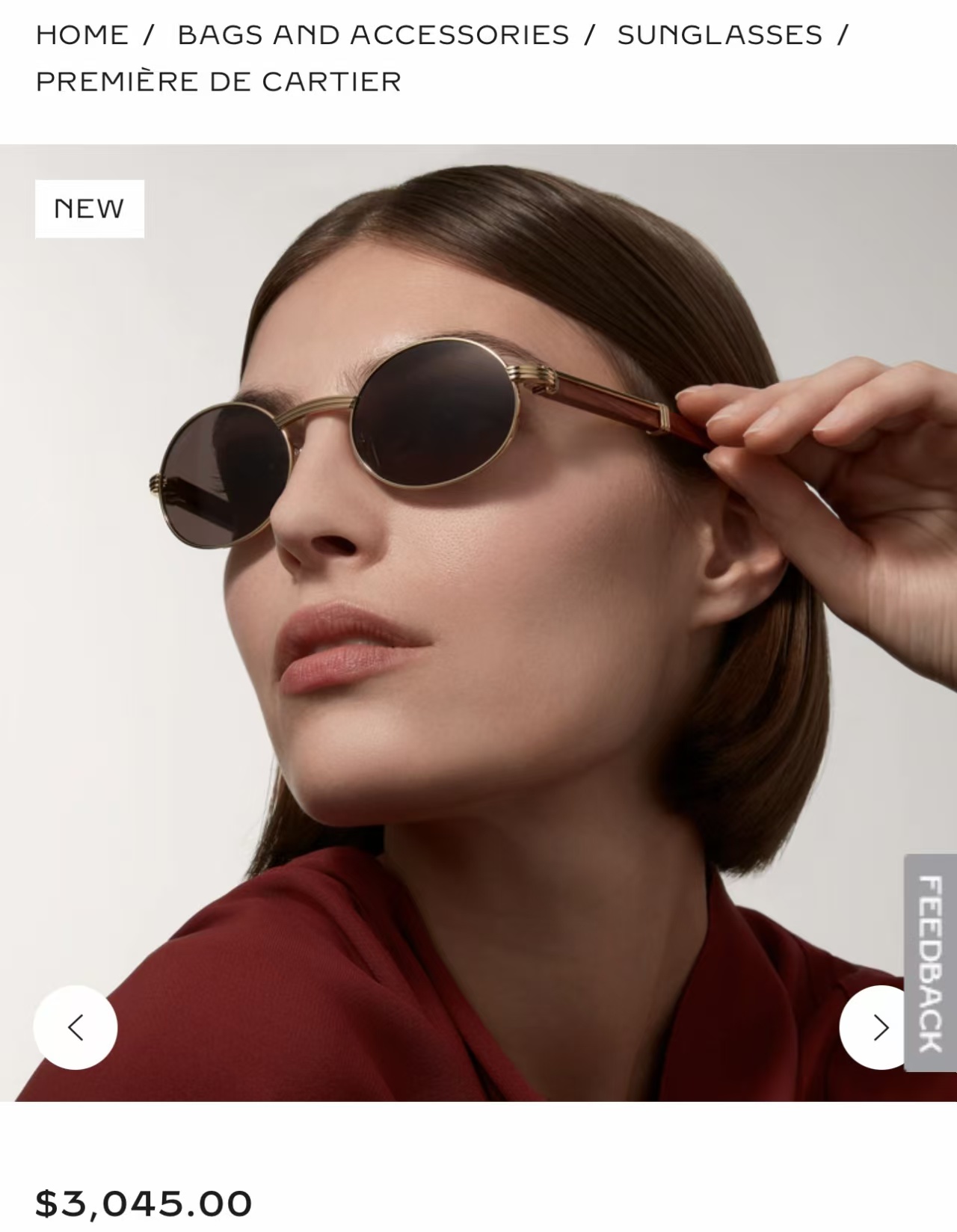 Cartie*✨✨✨MODEL：CT0464S✨✨✨SIZE: 145✨✨✨太阳镜，变色片