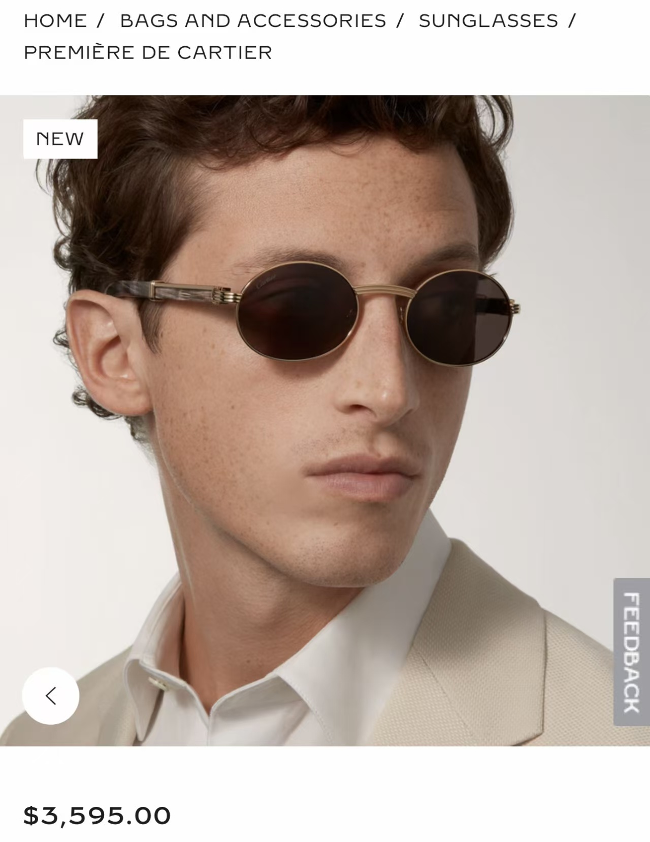 Cartie*✨✨✨MODEL：CT0464S✨✨✨SIZE: 145✨✨✨太阳镜，变色片