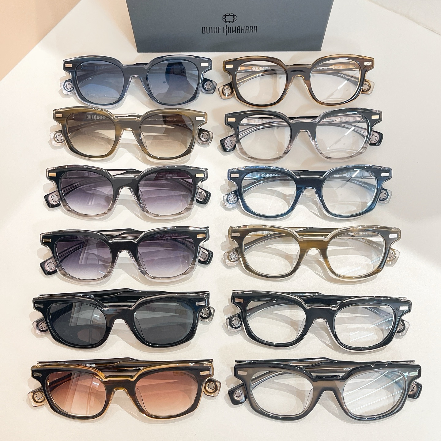 BLAKE KUWAHARA🌟🌟🌟MODEL:HAYCOCK🌟🌟🌟SIZE:47口22-145🌟🌟🌟光学