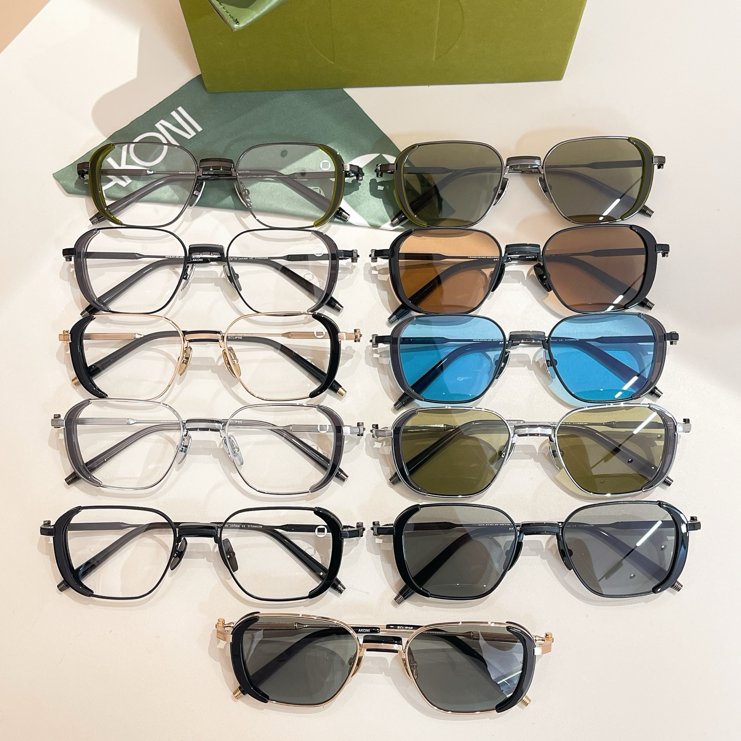 AKONI⚜️⚜️⚜️MODEL：ECLIPSE⚜️⚜️⚜️SIZE:49口20-145⚜️⚜️⚜️光学