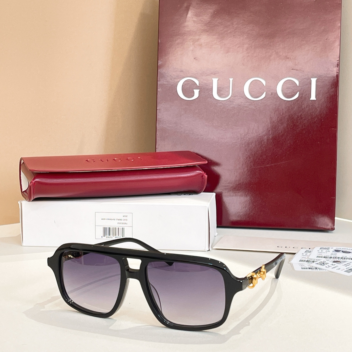 GUCC*🐝🐝🐝MODEL：GG2052S 🐝🐝🐝SIZE：53口17-145🐝🐝🐝