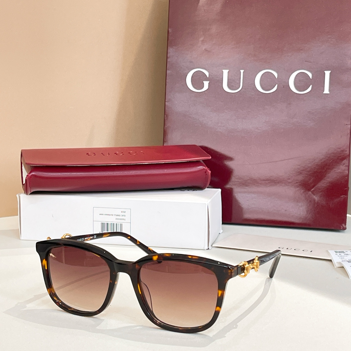 GUCC*🐝🐝🐝MODEL：GG2057SK 🐝🐝🐝SIZE：54口19-145🐝🐝🐝