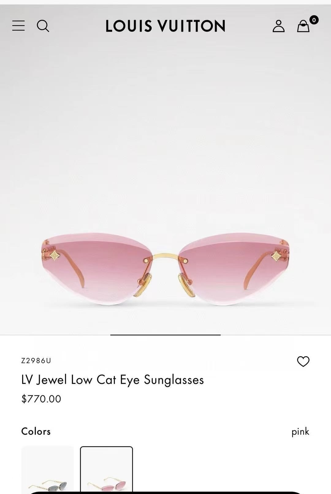 LOUIS VUITTO*🌟🌟🌟MODEL：Z3015U🌟🌟🌟SIZE：61口13-140🌟🌟🌟