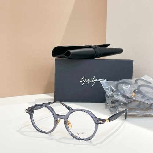 Yohji Yamamoto SHORE 03 Round Titanium Eyeglasses - Size 46-22-145