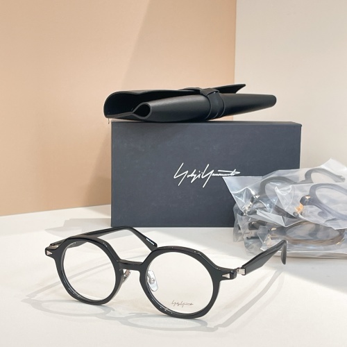 Yohji Yamamoto SHORE 03 Black Round Titanium Unisex Eyeglasses Size 46-22-145 1 Yohji Yamamoto SHORE 03 Black Round Titanium Unisex Eyeglasses Size 46-22-145