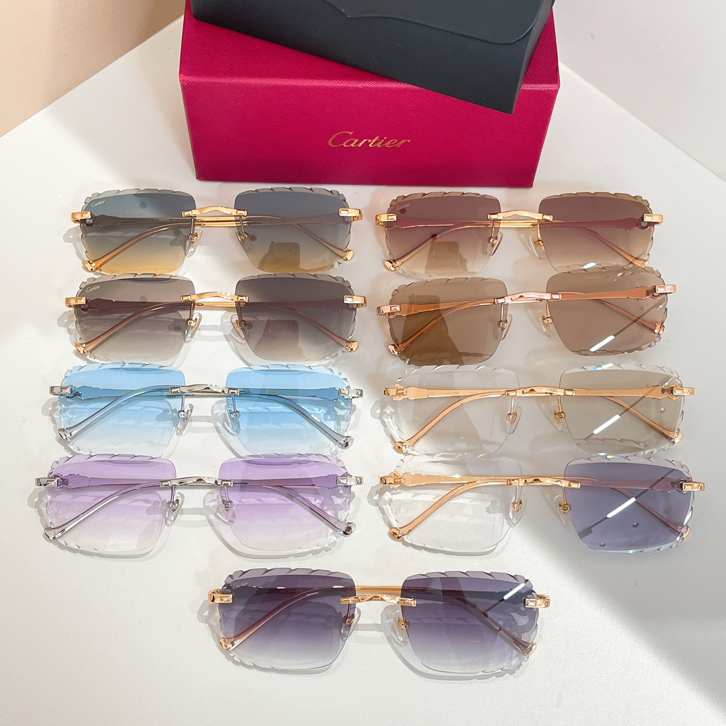 Cartie*✨✨✨MODEL：CT1597LO✨✨✨SIZE:142✨✨✨太阳镜，变色片