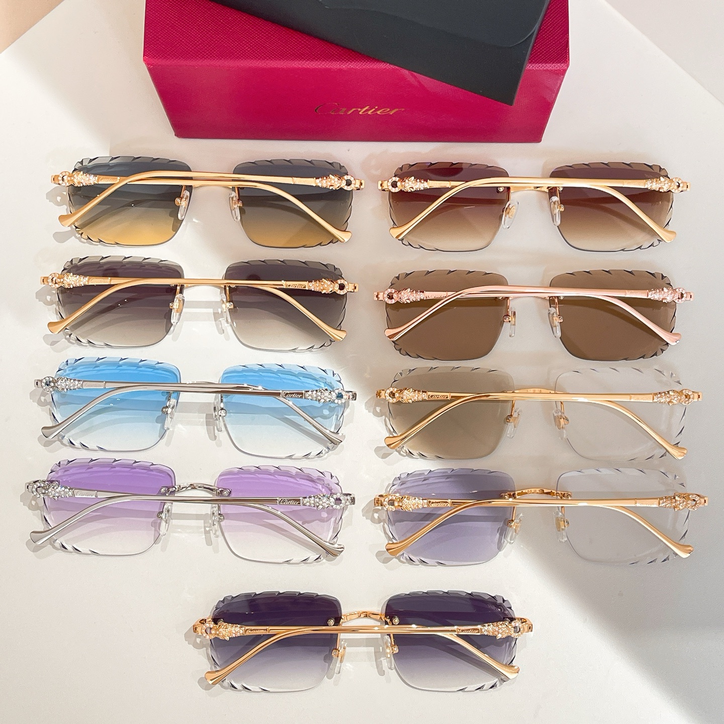 Cartie*✨✨✨MODEL：CT1597LO✨✨✨SIZE:142✨✨✨太阳镜，变色片