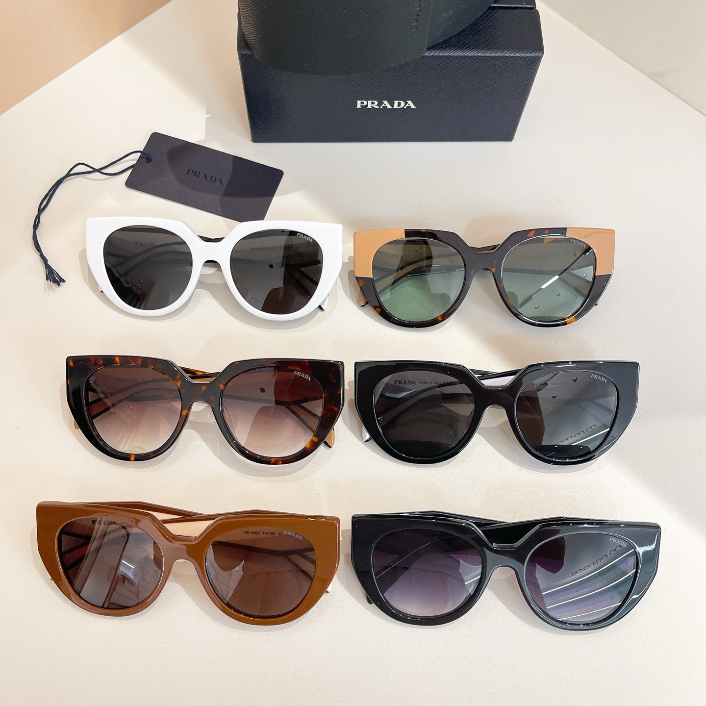 PRADA✨✨✨MODEL：PR 14WS✨✨✨SIZE：52口21-145✨✨✨