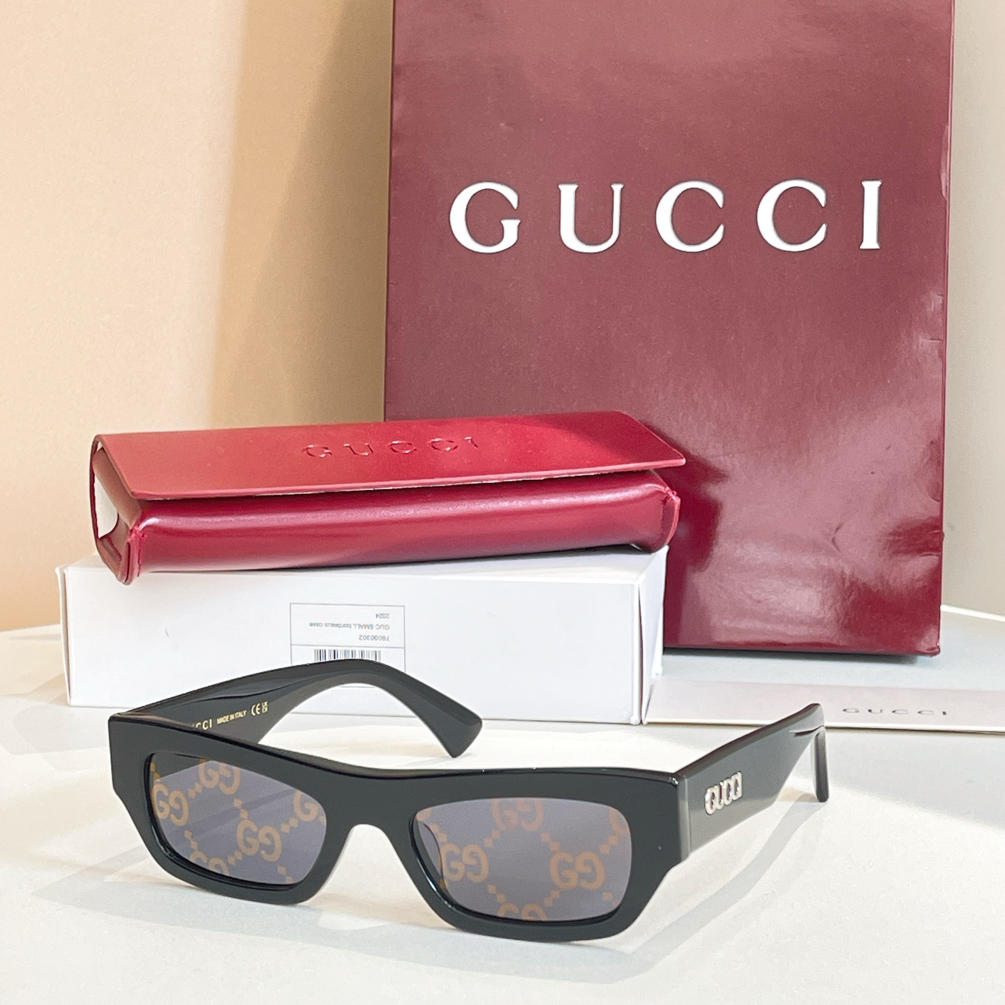 GUCC*🐝🐝🐝MODEL：GG1839S🐝🐝🐝SIZE：52口19-145🐝🐝🐝