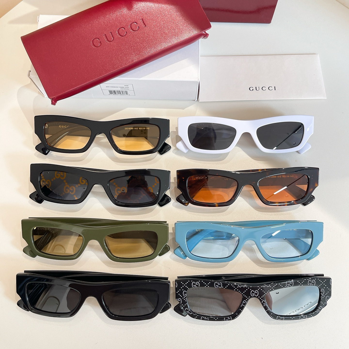 GUCC*🐝🐝🐝MODEL：GG1839S🐝🐝🐝SIZE：52口19-145🐝🐝🐝