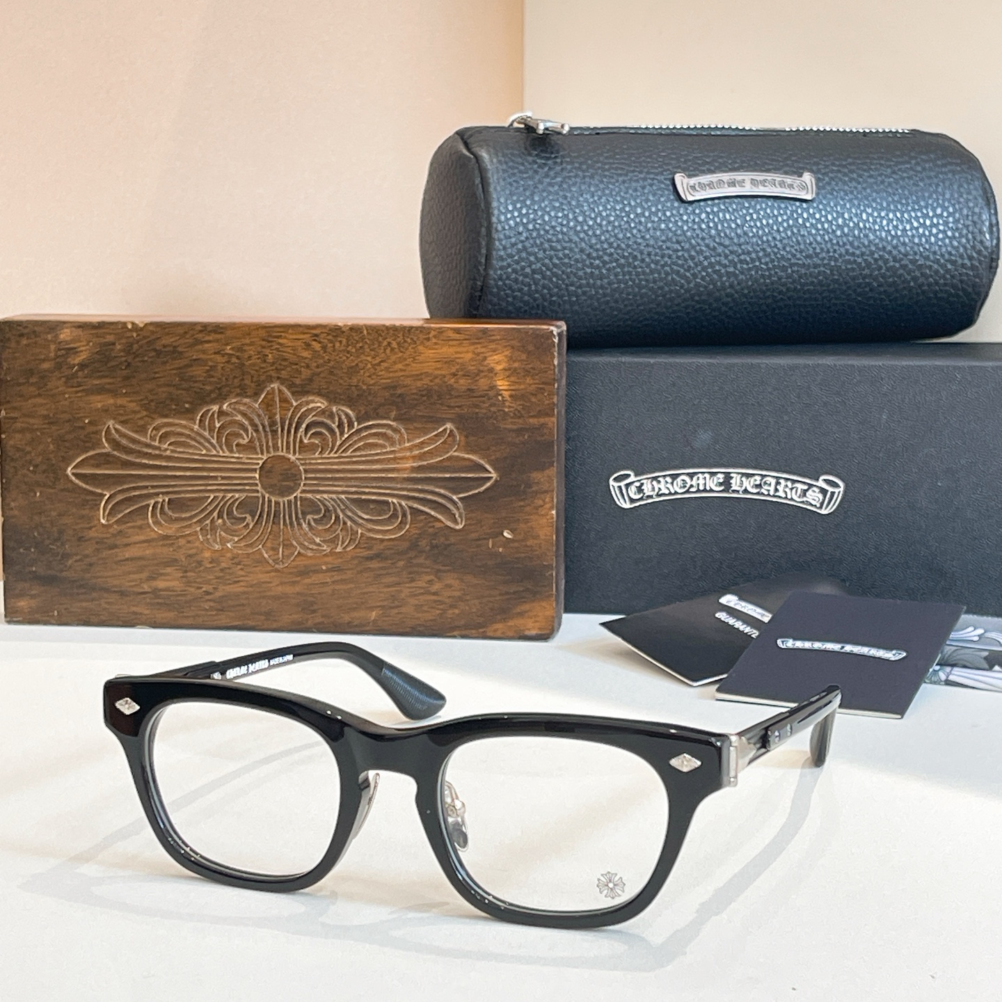 CHROME HEART*⚜️⚜️⚜️MODEL:BAGGINS⚜️⚜️⚜️SIZE: 51口22-15