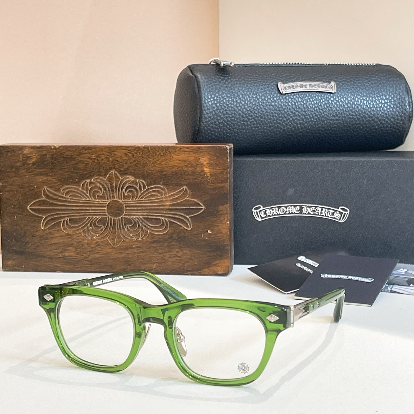 CHROME HEART*⚜️⚜️⚜️MODEL:BAGGINS⚜️⚜️⚜️SIZE: 51口22-15