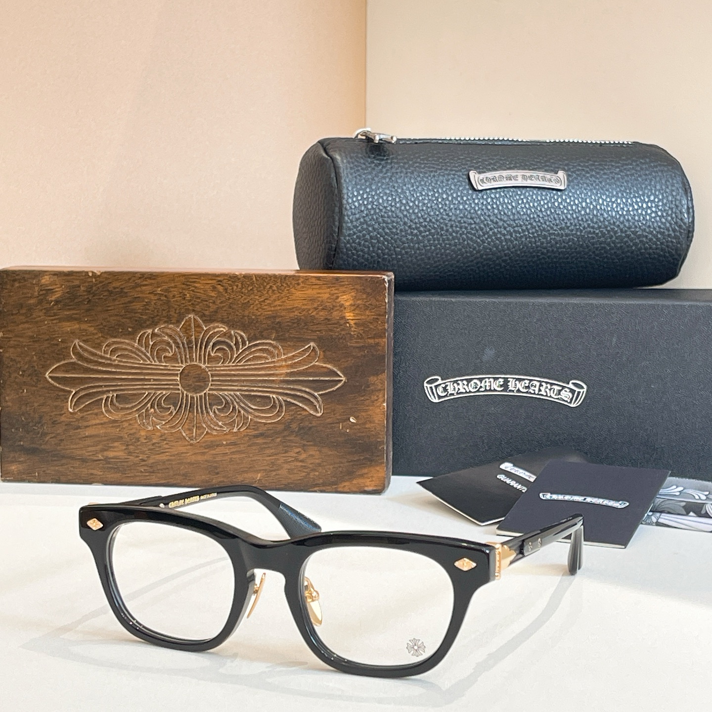 CHROME HEART*⚜️⚜️⚜️MODEL:BAGGINS⚜️⚜️⚜️SIZE: 51口22-15