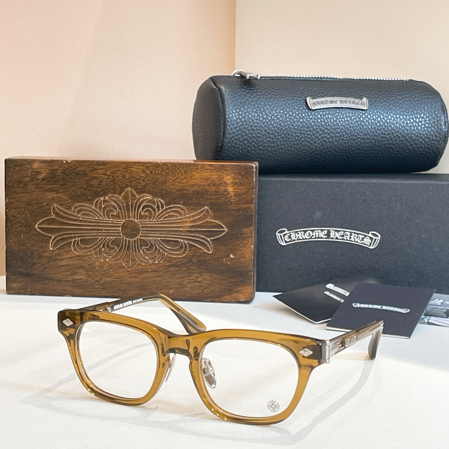 CHROME HEART*⚜️⚜️⚜️MODEL:BAGGINS⚜️⚜️⚜️SIZE: 51口22-15