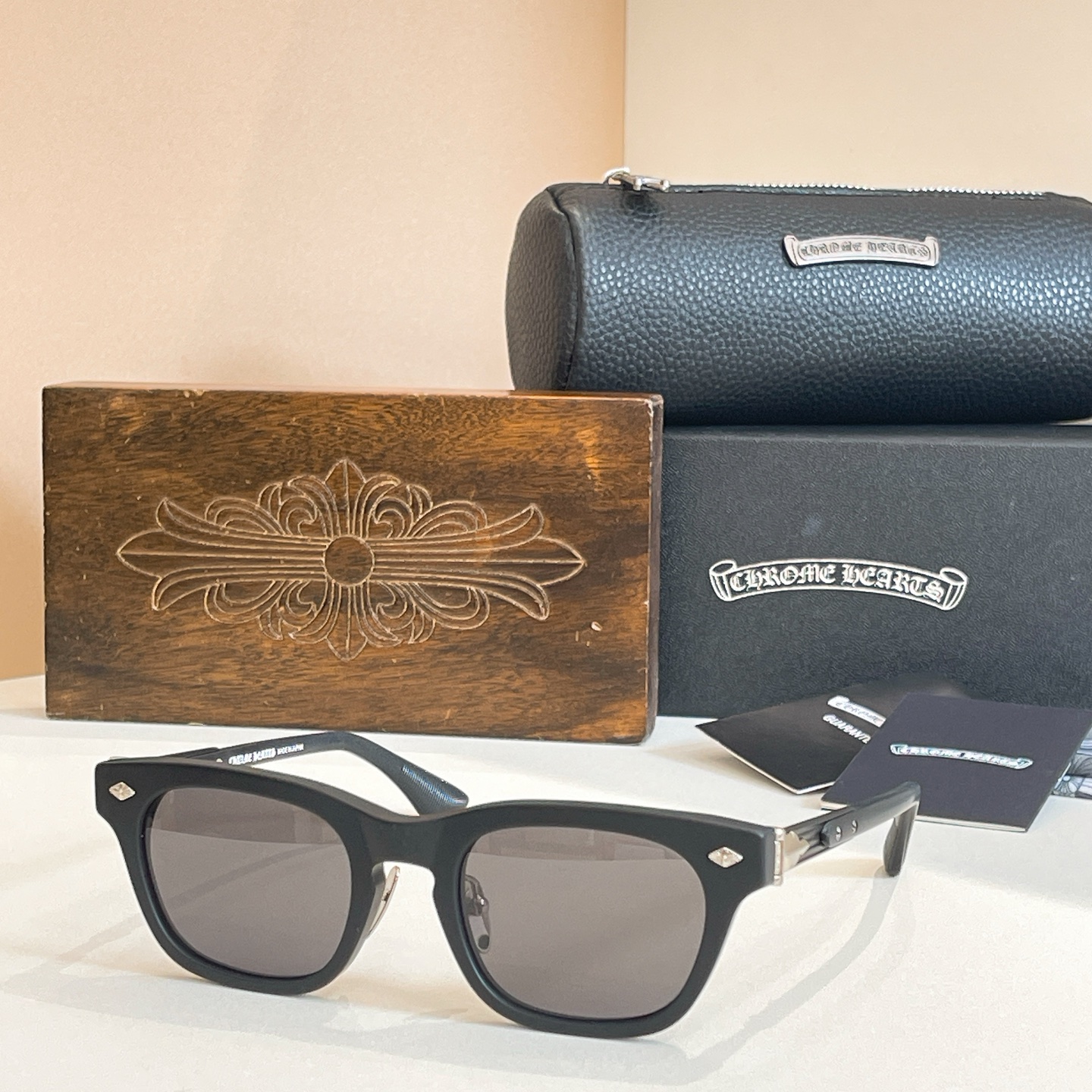 CHROME HEART*⚜️⚜️⚜️MODEL:BAGGINS⚜️⚜️⚜️SIZE: 51口22-15