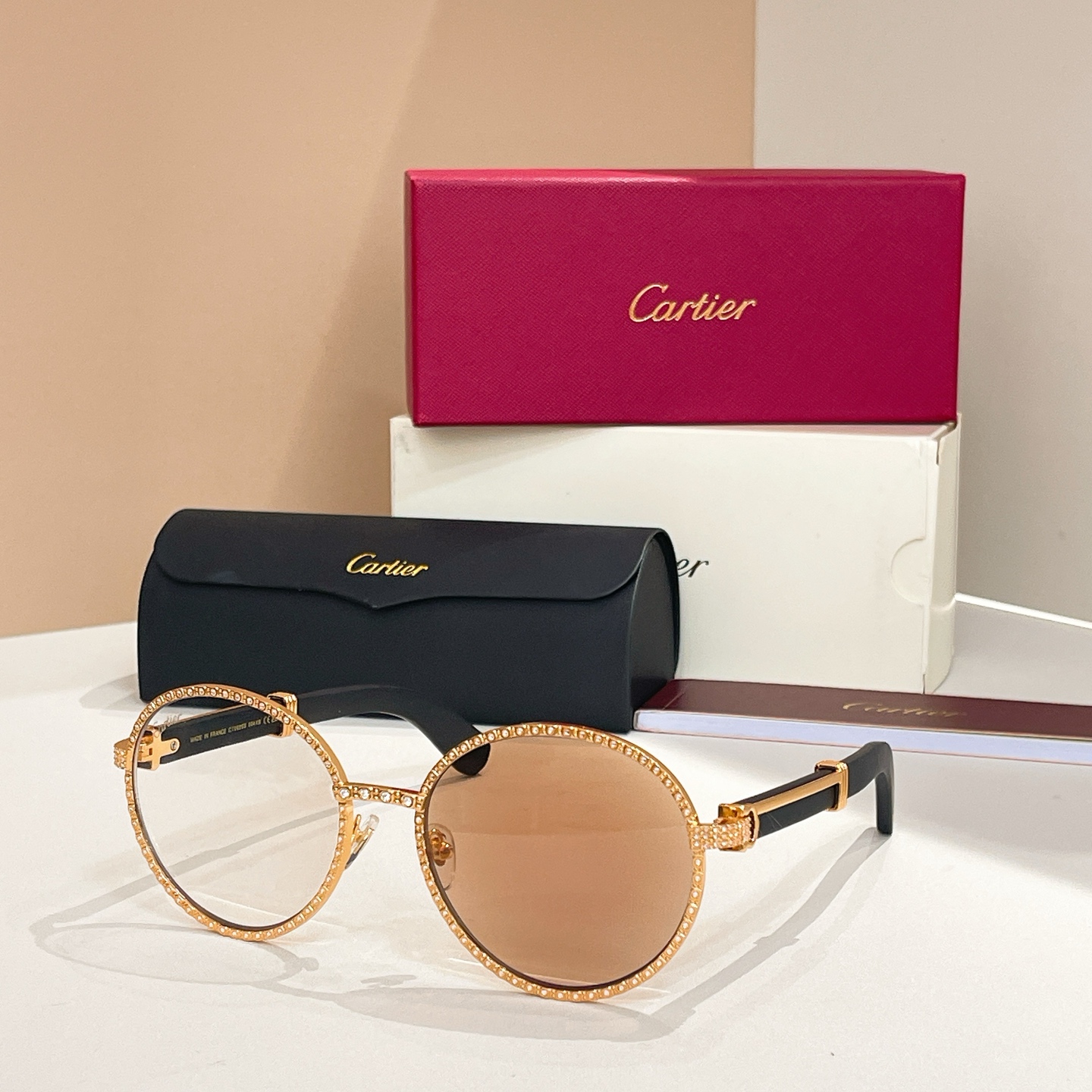 Cartie*✨✨✨MODEL：CT0699S✨✨✨SIZE:59口20-145✨✨✨太阳镜，变色片