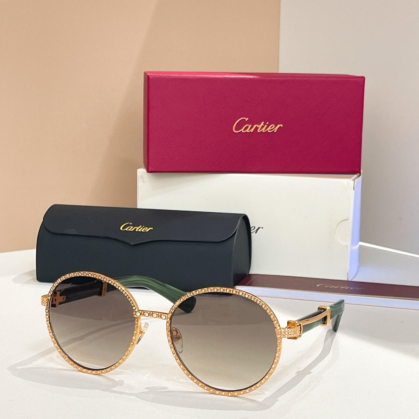 Cartie*✨✨✨MODEL：CT0699S✨✨✨SIZE:59口20-145✨✨✨太阳镜，变色片