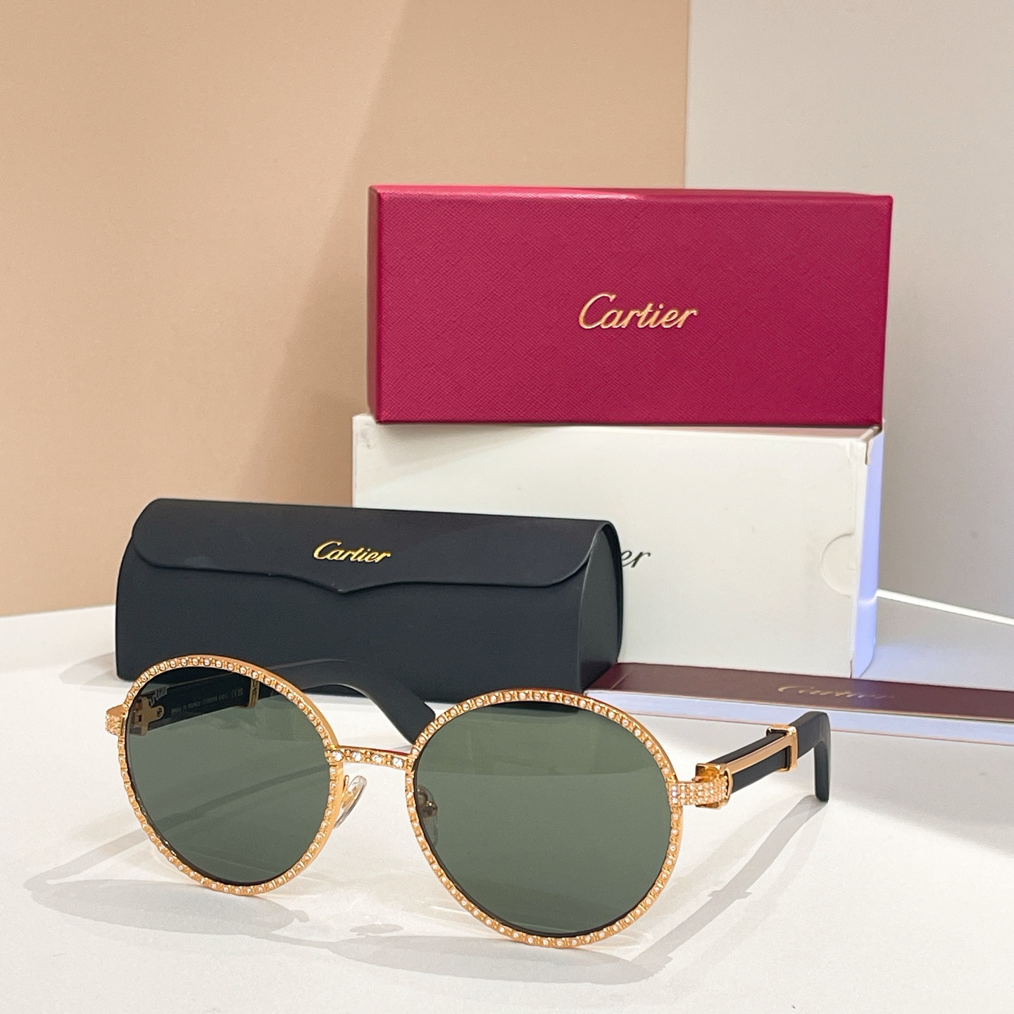 Cartie*✨✨✨MODEL：CT0699S✨✨✨SIZE:59口20-145✨✨✨太阳镜，变色片