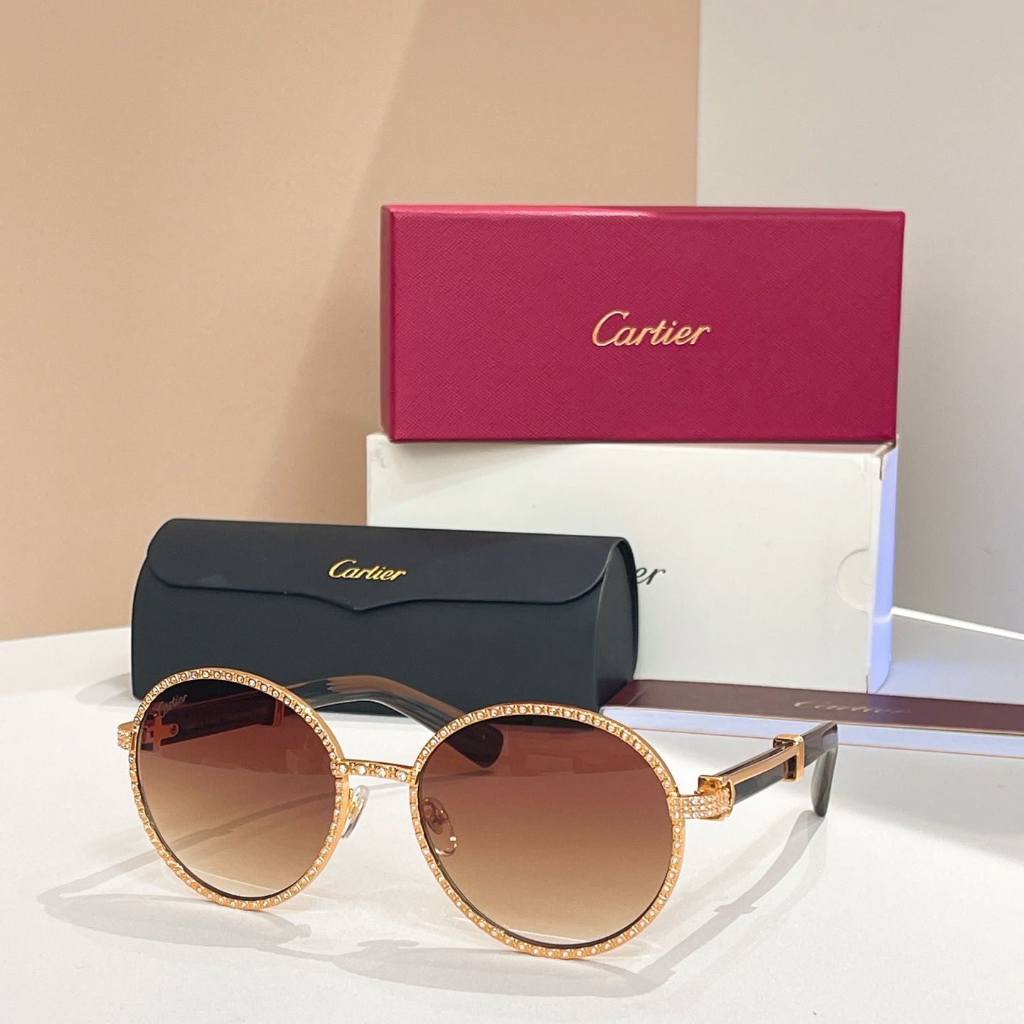 Cartie*✨✨✨MODEL：CT0699S✨✨✨SIZE:59口20-145✨✨✨太阳镜，变色片