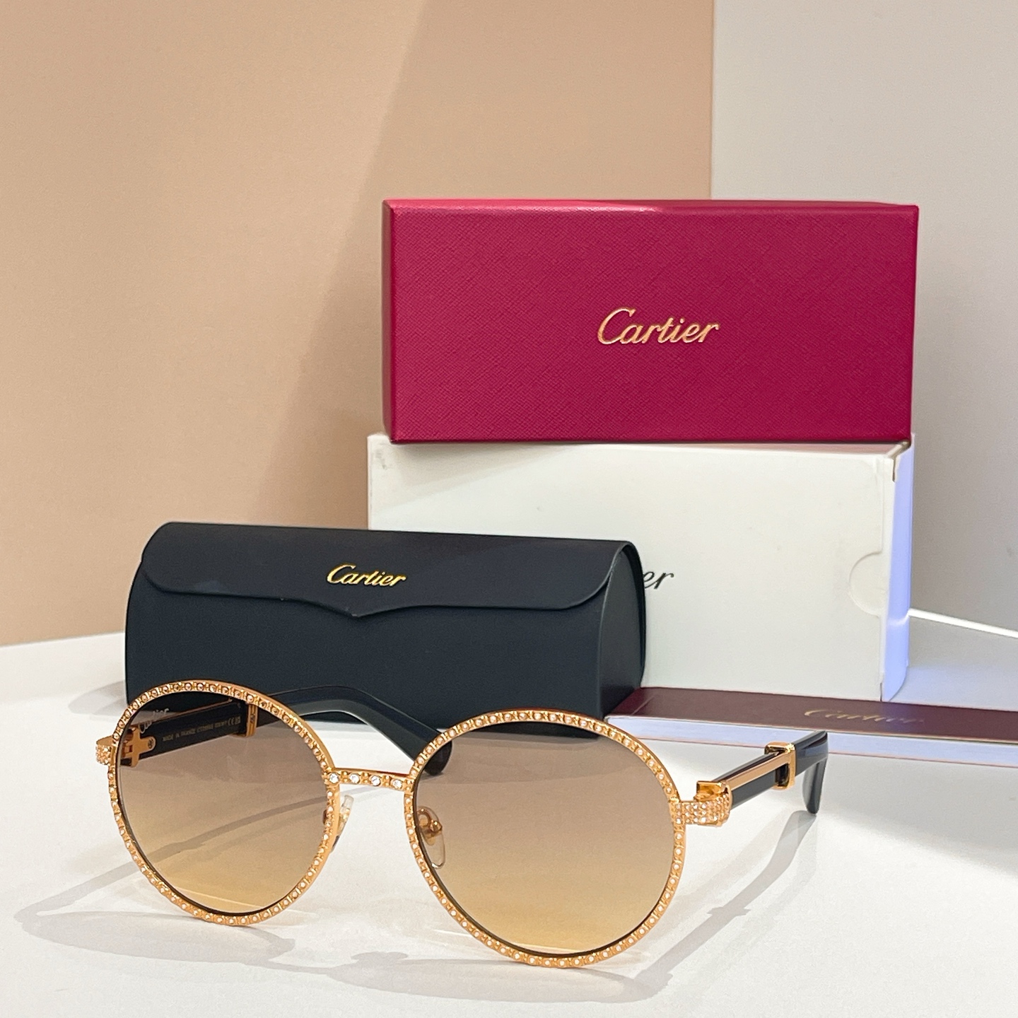 Cartie*✨✨✨MODEL：CT0699S✨✨✨SIZE:59口20-145✨✨✨太阳镜，变色片