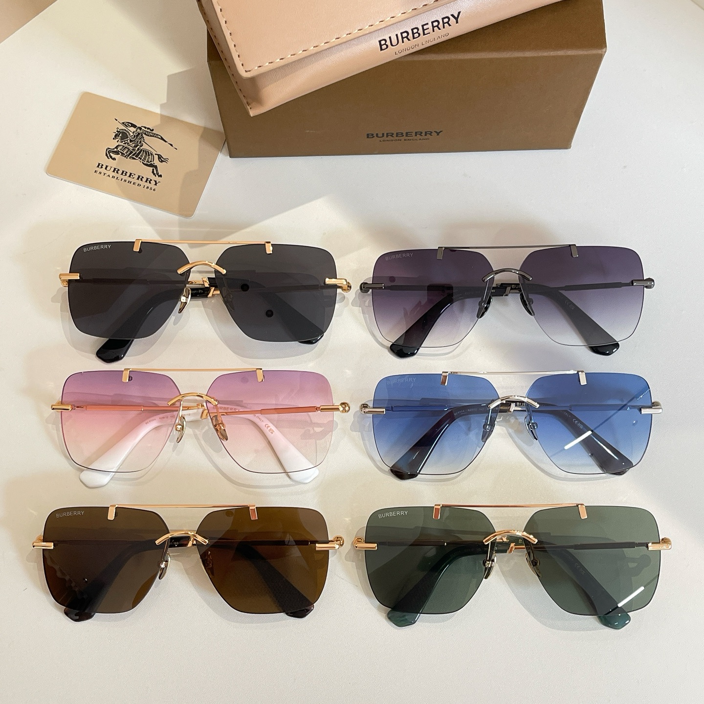 BURBERR*🍁🍁🍁MODEL：BE6004🍁🍁🍁SIZE：62口12-142🍁🍁🍁