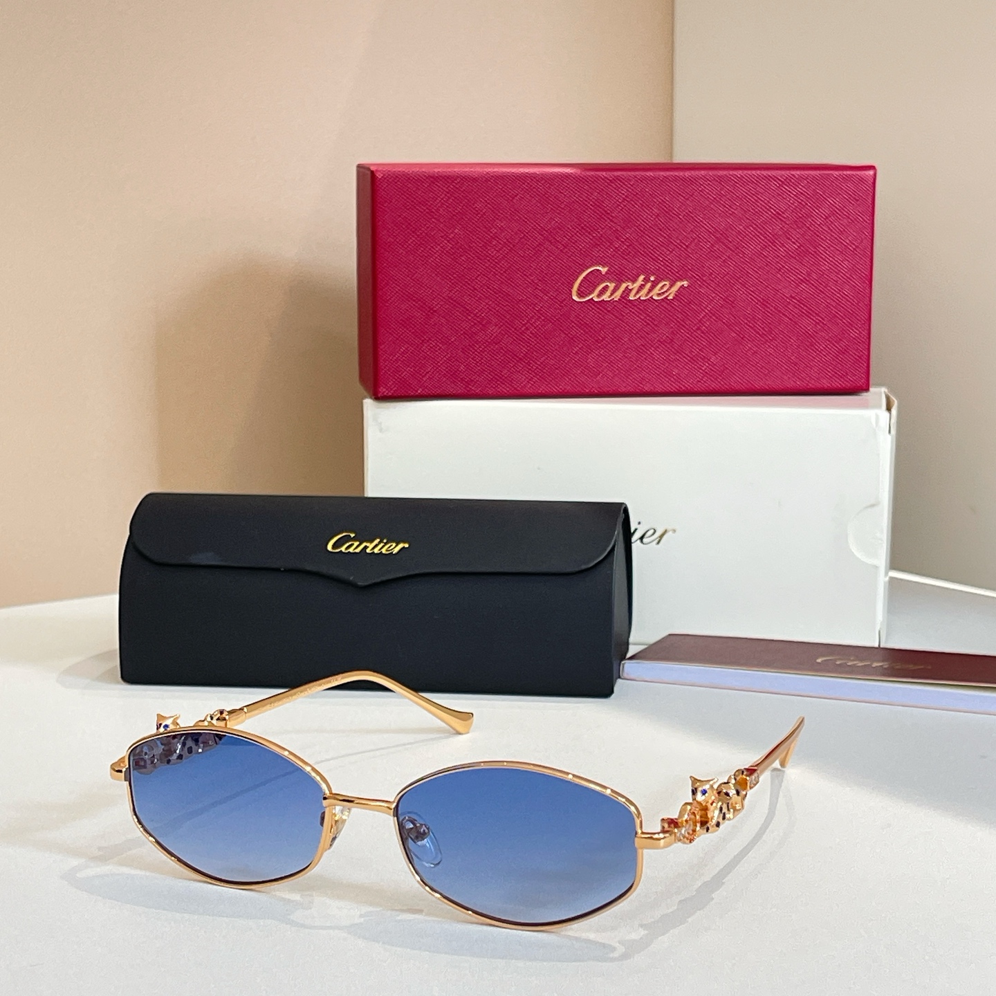 Cartie*✨✨✨MODEL：CT01323O✨✨✨SIZE:145✨✨✨太阳镜，变色片