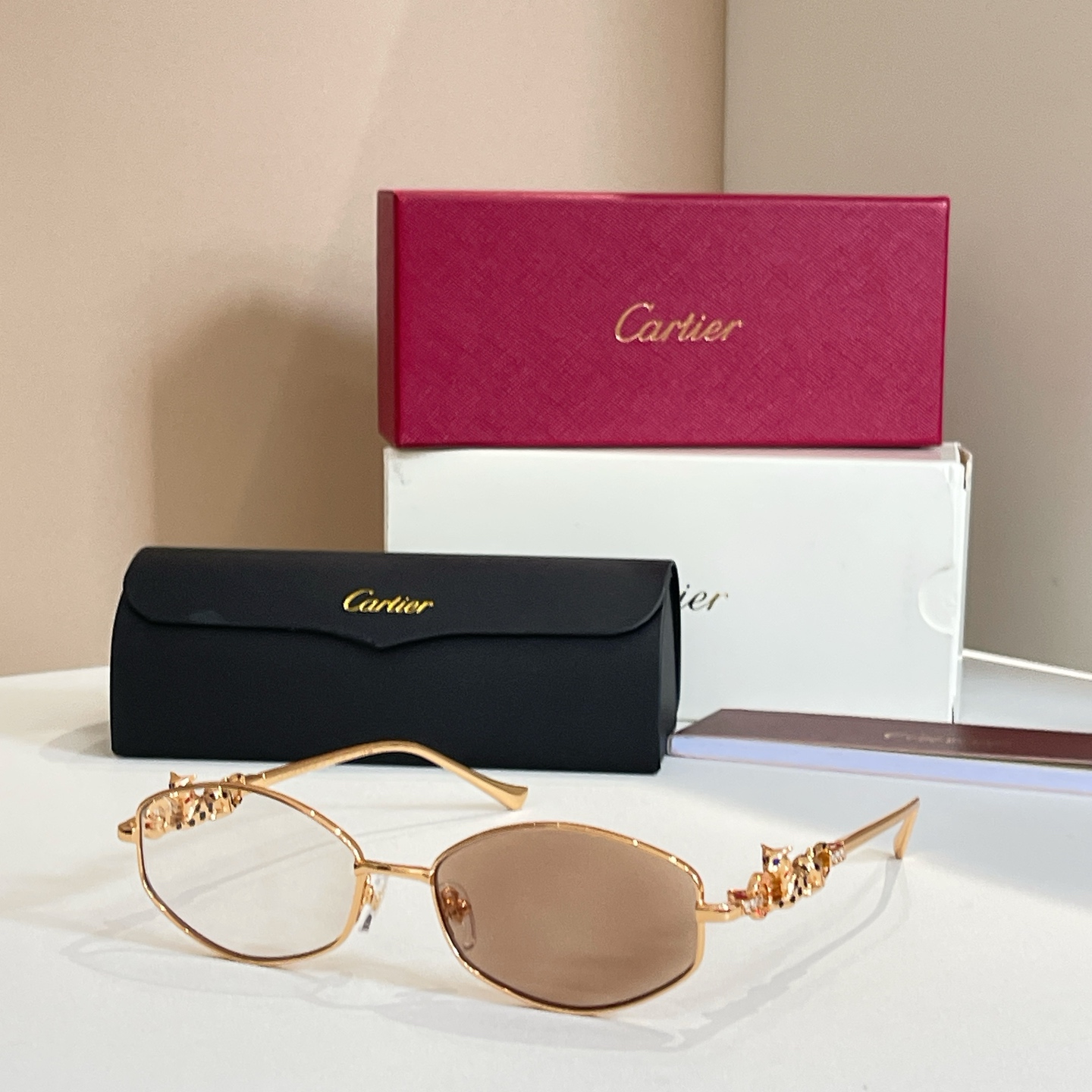 Cartie*✨✨✨MODEL：CT01323O✨✨✨SIZE:145✨✨✨太阳镜，变色片