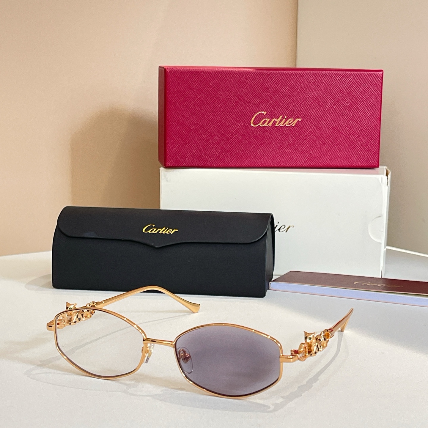 Cartie*✨✨✨MODEL：CT01323O✨✨✨SIZE:145✨✨✨太阳镜，变色片
