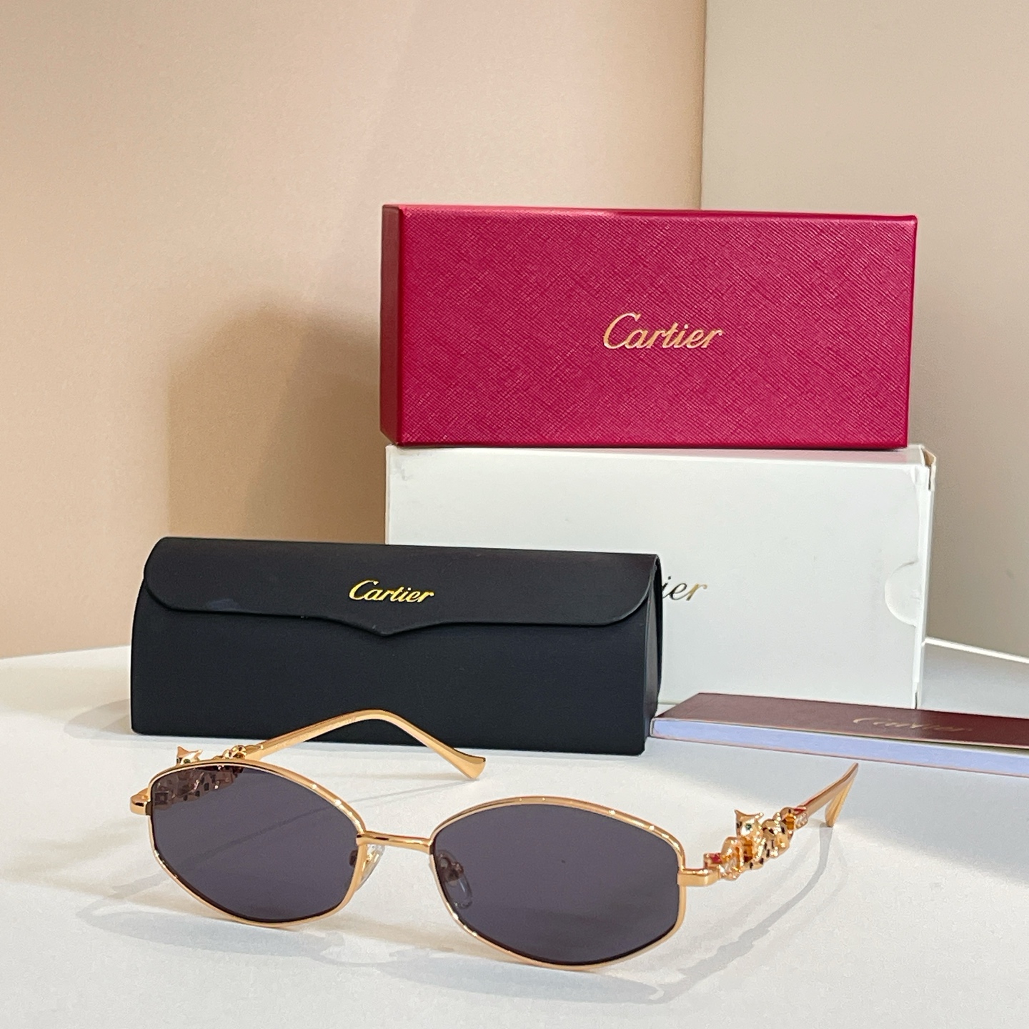 Cartie*✨✨✨MODEL：CT01323O✨✨✨SIZE:145✨✨✨太阳镜，变色片